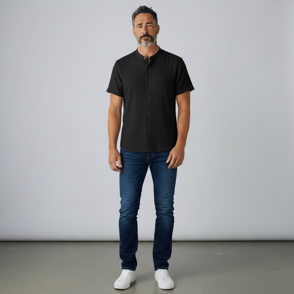 Camisa WR Studio - Cuello Mao 502NE - Imagen 2