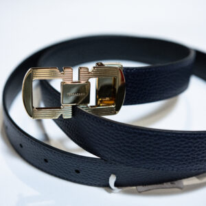 Cinturón Ferragamo Gancini Reversible "Midnight Blue" (Unitalla)