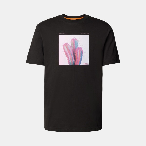 Playera BOSS Cactus Graphic – Black Edition - Imagen 5