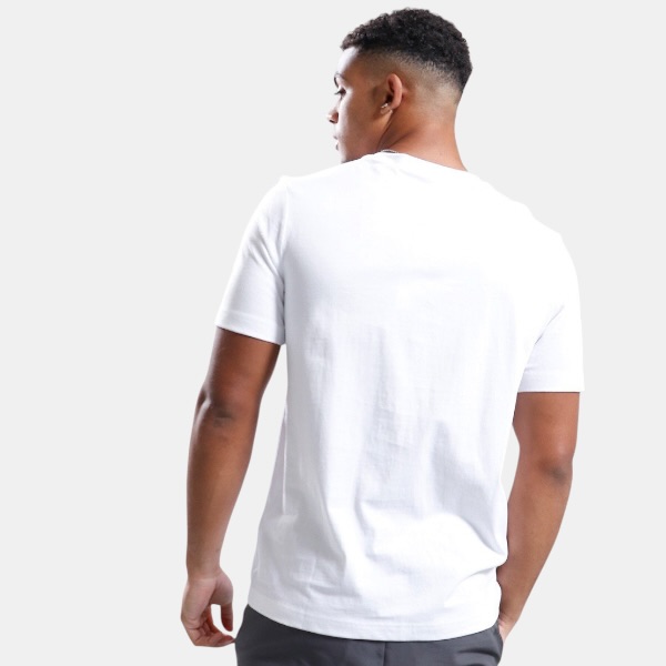 Playera BOSS Mesh Logo – All White Edition - Imagen 3
