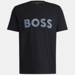 Playera BOSS Classic Logo – Stealth Black Edition