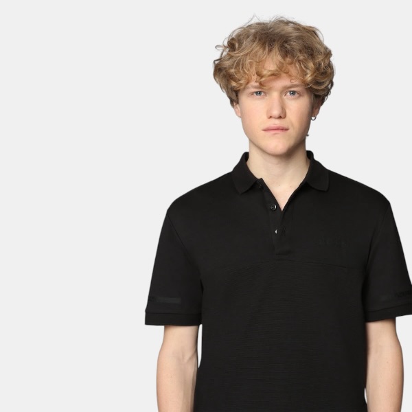 Polo BOSS Contrast Panel - Black Series - Imagen 2