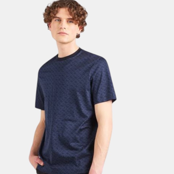 Playera BOSS Logo Monogram - Blue Edition