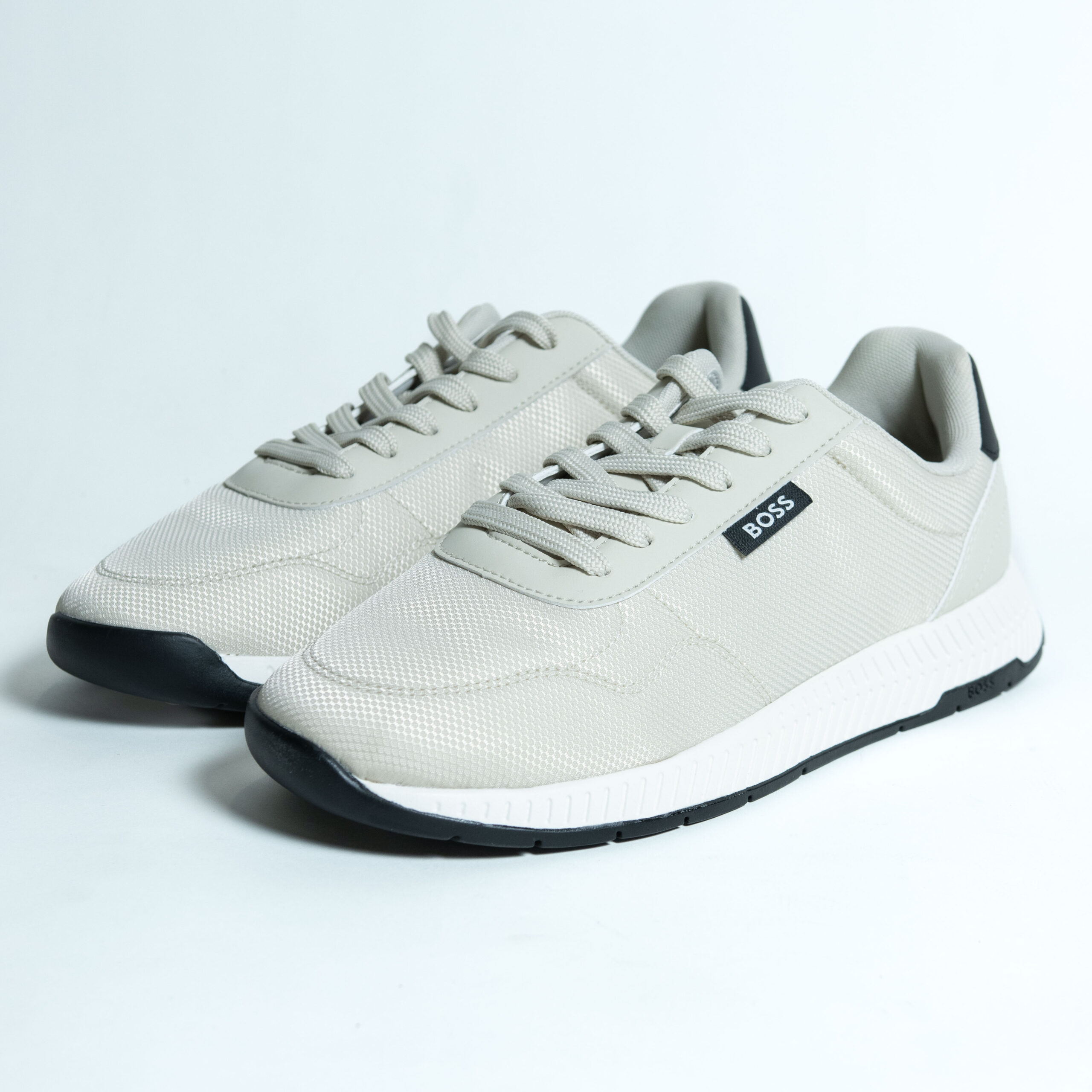 Tenis Boss Jonah_Runn_ltmx en color beige - Imagen 2