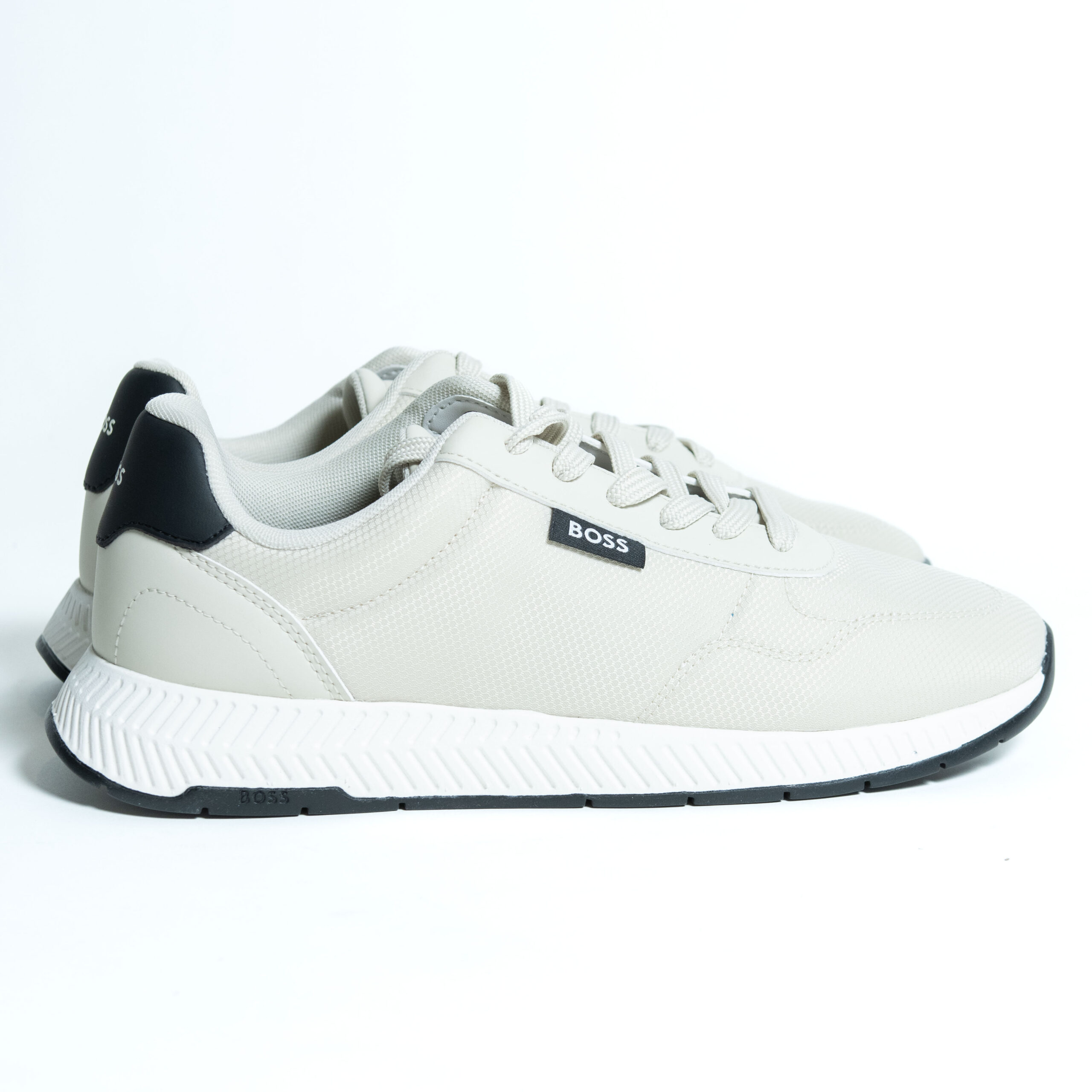 Tenis Boss Jonah_Runn_ltmx en color beige - Imagen 3