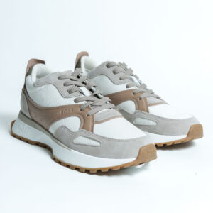 Tenis Boss Jonah_Runn_MX en piel y gamuza mixta